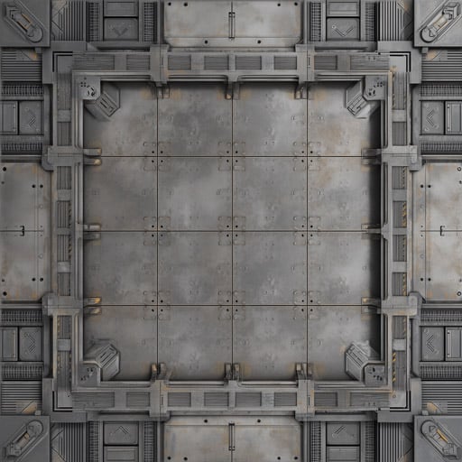 DRONEFACE texture preview at 512 x 512