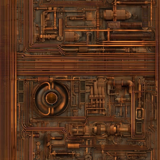 DRONEFACE texture preview at 512 x 512